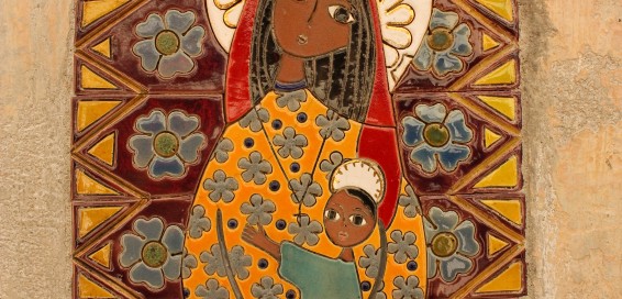 Black Madonna and Child