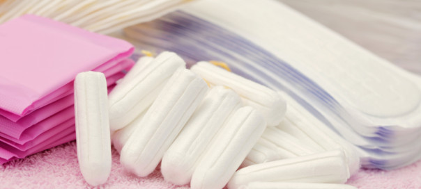 tampons and pads, istock photo
